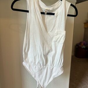 Free People Sleeveless Bodysuit